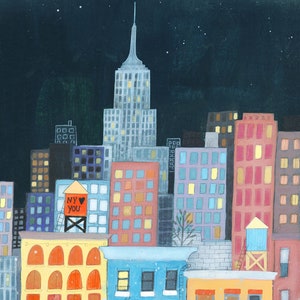 New York Loves You 1 Art Print image 1