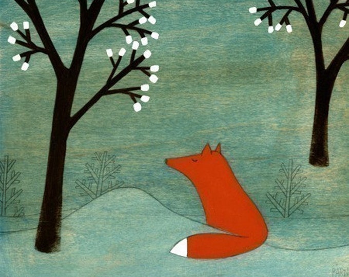 The Fox and the Marshmallows Etsy