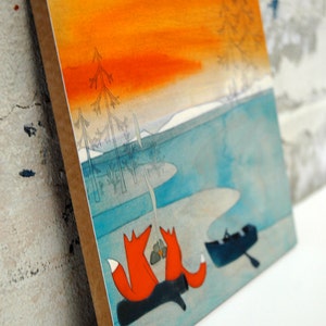 Stories - 8&quot;x8&quot; Mounted Print