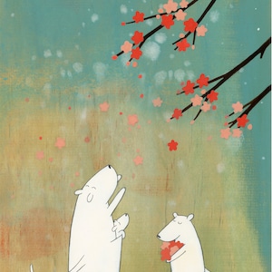 Cherry Blossom Harvest Art Print image 1