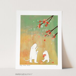 Cherry Blossom Harvest Art Print image 3