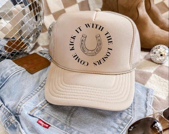 Come Kick It With The Losers. Malone. Jelly Concet Trucker Hat. Country Music. Summer Hat