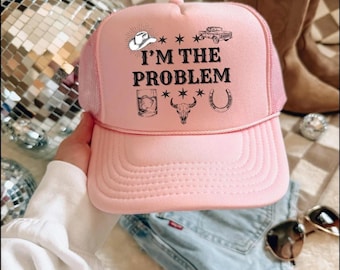 I'm The Problem Morgan Wallen Trucker Hat Snapback Cap