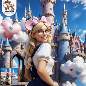 Premium Qualität Pixar-inspiriertes 3D Cartoon Bild Porträt vom Foto – Personen Porträt – Katzen Porträt – Hunde Porträt – Individuelles Porträt