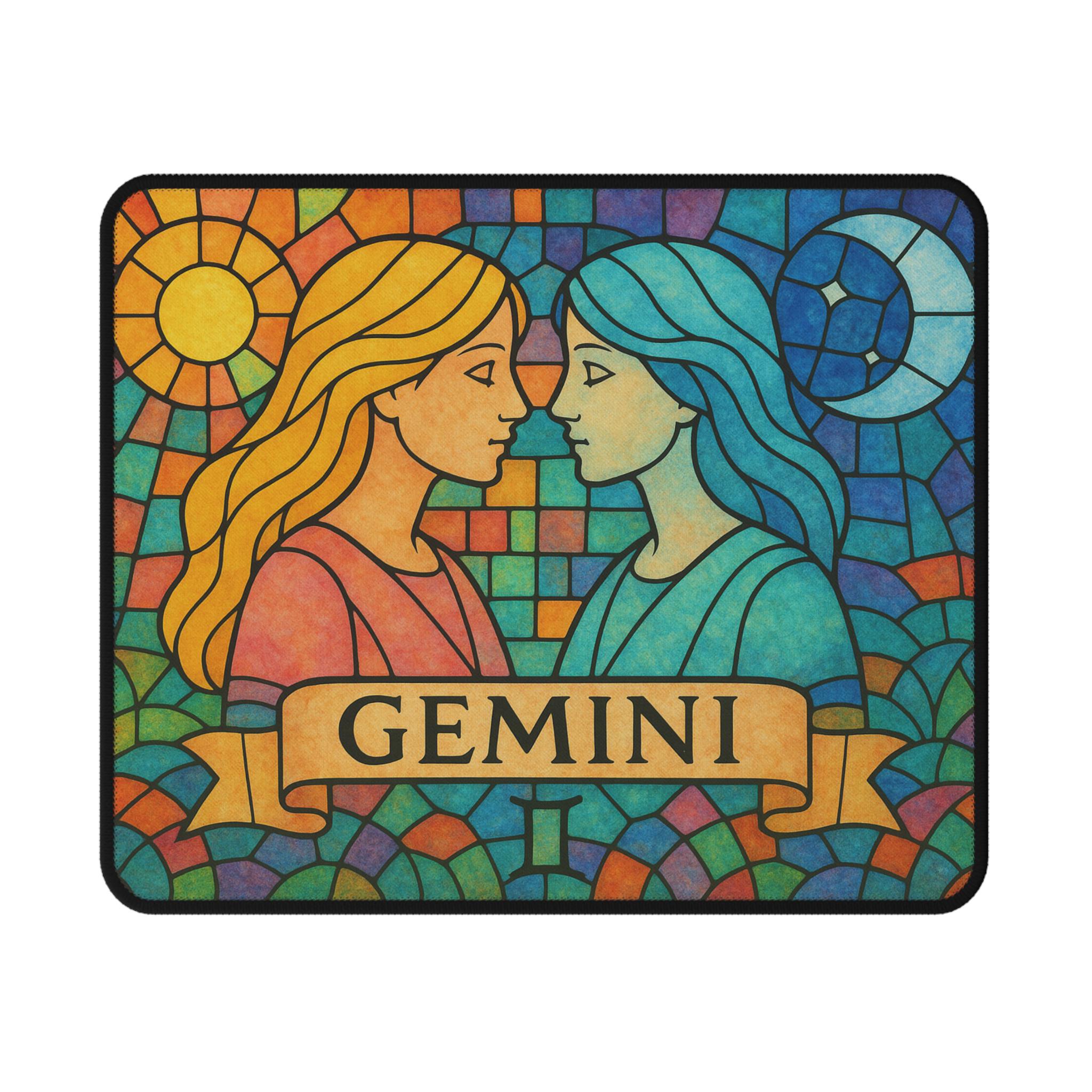 Gemini - Alfombrilla De Mouse Con Constelación
