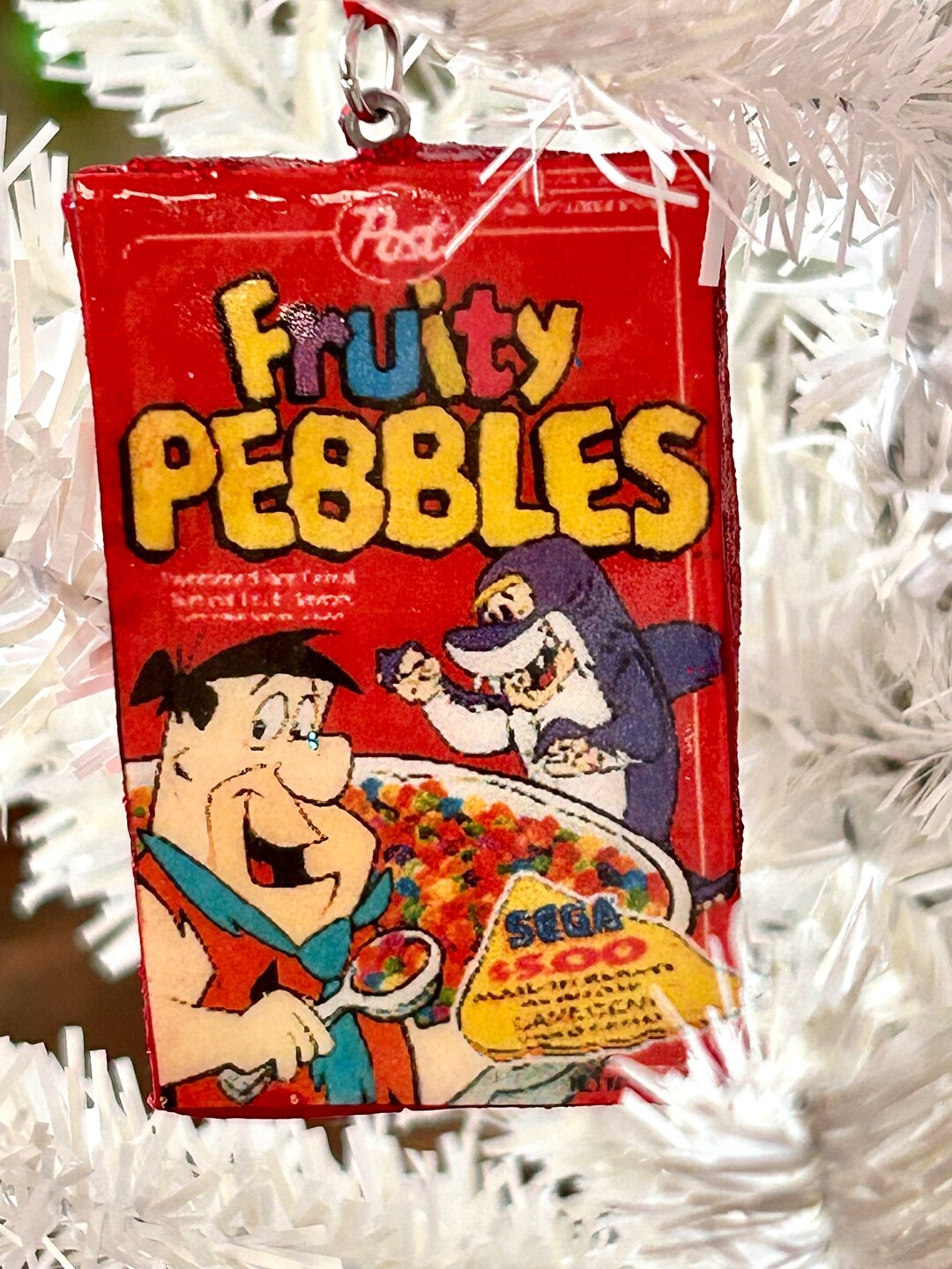 The ORIGINAL Fruity Pebbles Fred Flintstone Breakfast Cereal Polymer