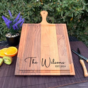 Planche à découper personnalisée, Planche à découper pour couple, Planches de charcuterie, Planche à découper personnalisée, Cadeau de fiançailles, Cadeau de mariage, Cadeau de jeunes mariés