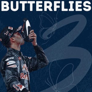 Daniel Ricciardo Godetevi il poster delle farfalle