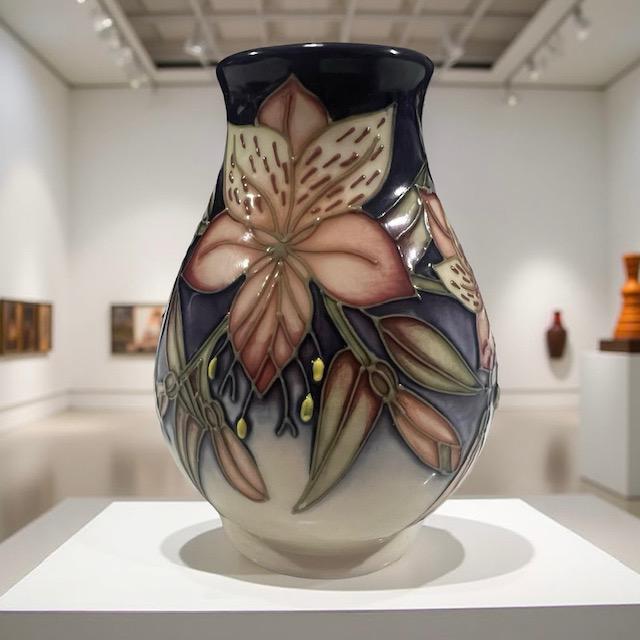 ムーアクラフト 花瓶 MOORCROFT PLUM MOORCROFT Peruvian Lily 2003 Vase 4