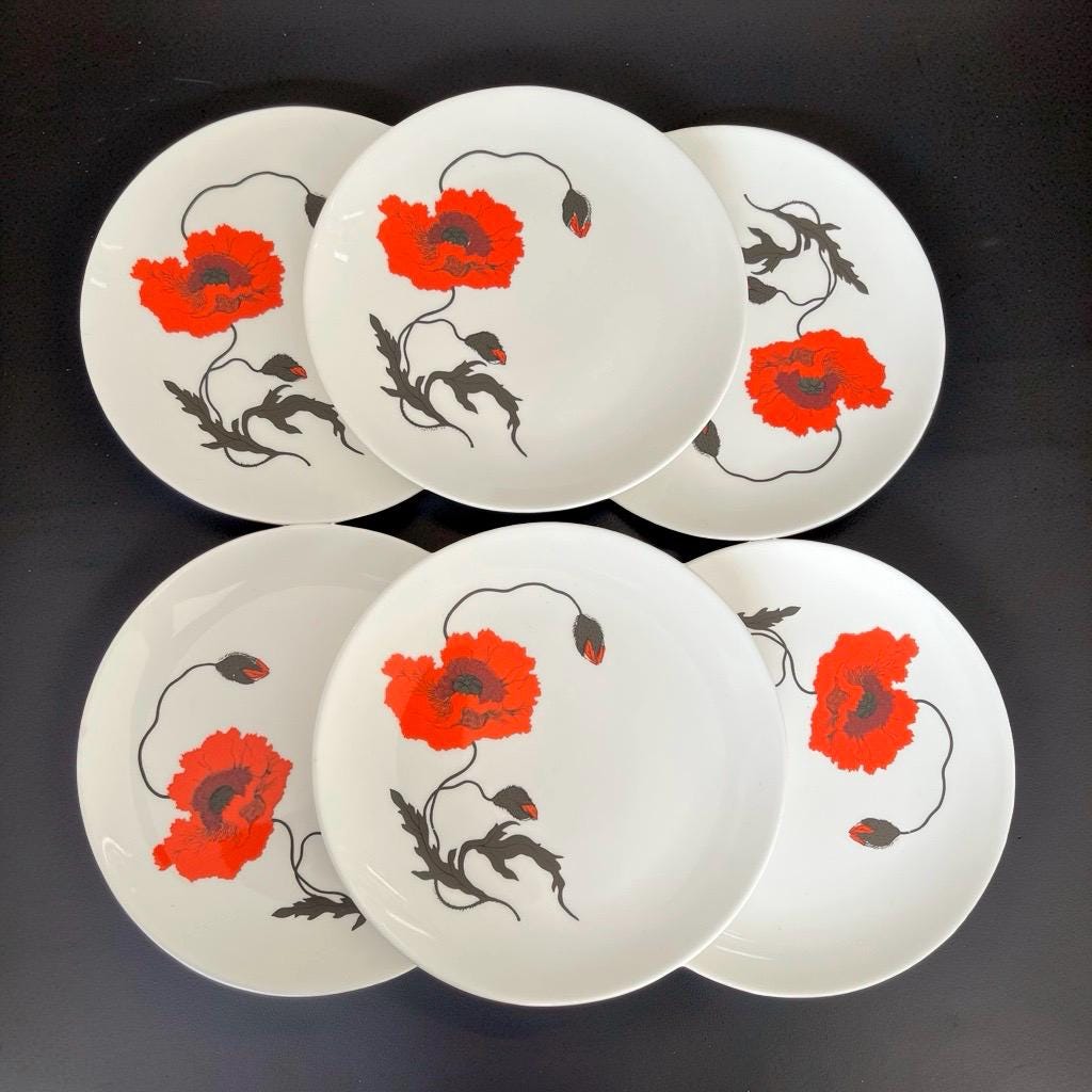 Susie Cooper Vintage Dinner Set - Etsy
