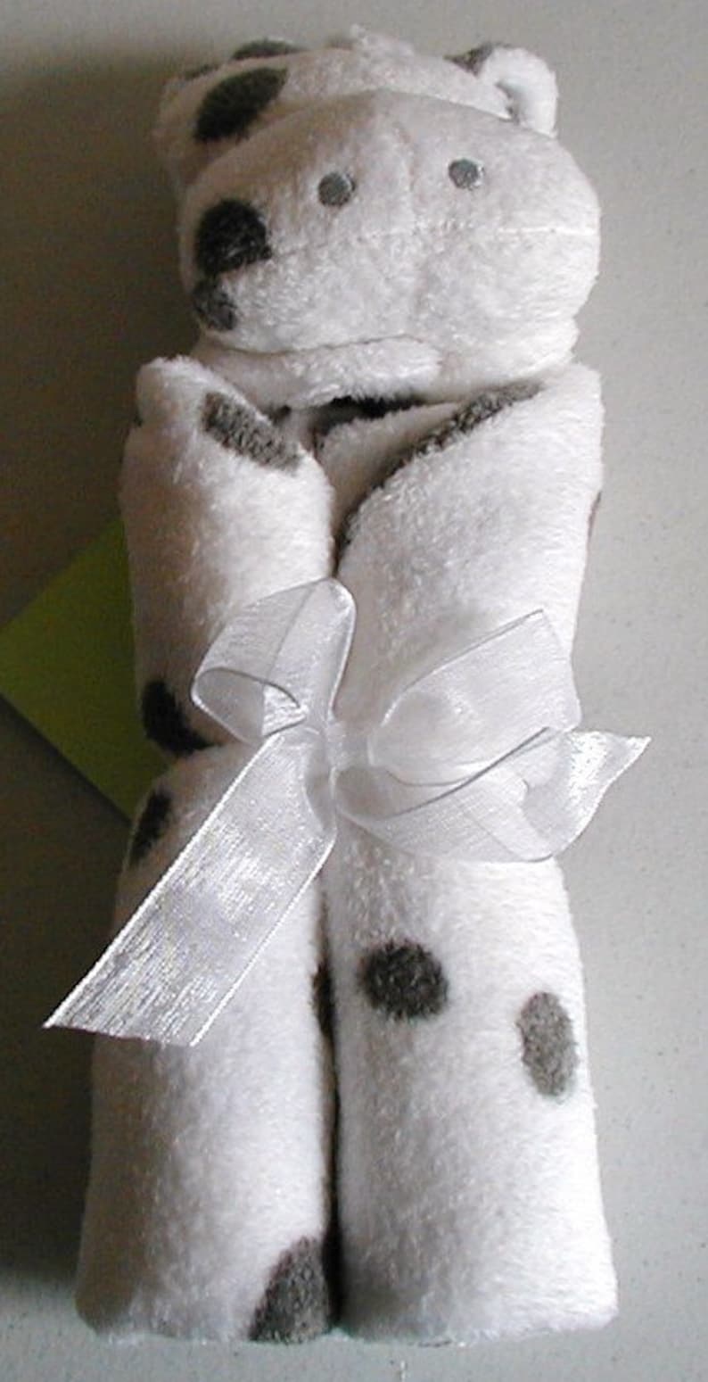 Cow Baby Blankie/monogrammed Lovie/angel Dear/personalized Blankie