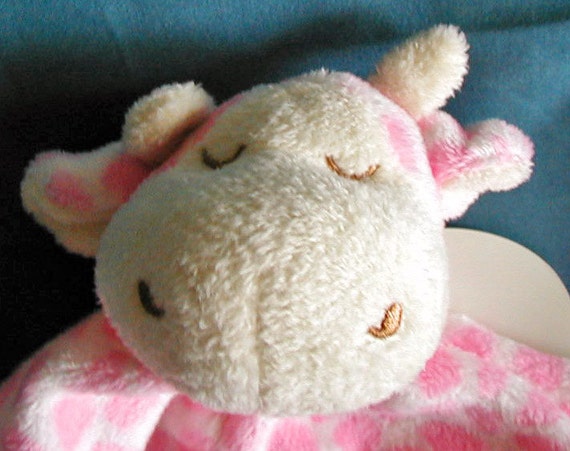 pink giraffe blanket