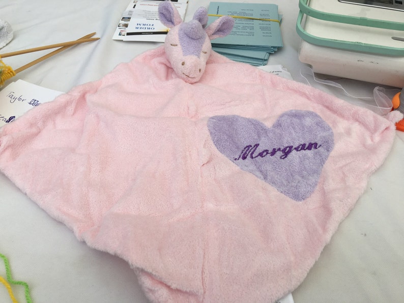 Angel Dear New White Unicorn Blankie.