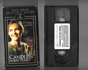 Candles On Bay Street VHS Hallmark 2005 Non Rental Plays Great