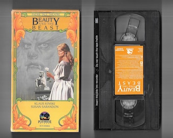 Beauty And The Beast 1983 VHS Playhouse Video 1987 Non Rental Plays Very Good see Pics