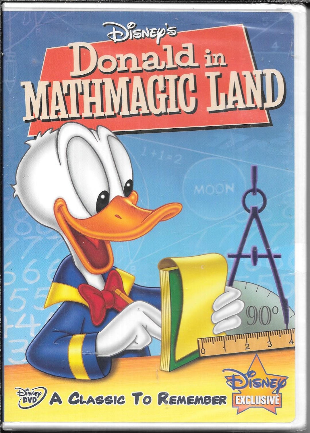 Disney's Donald in Math Magic Land DVD Disney Donald Duck Factory ...