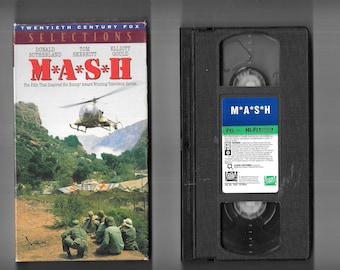 Mash VHS 1969 20th Century Fox 1996 Ex Rental Plays Great