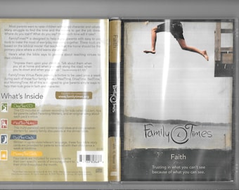 Family Ties DVD Vol 4 #10 Faith W/Extras, Flash Cards Inserts and More Looks, Plays Like New