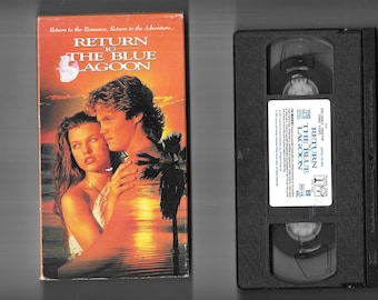 Return To The Blue Lagoon VHS Columbia/Tristar 1981 Ex Rental Plays Very Good