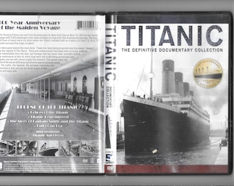 Titanic The Definitive Documentary Collection DVD Mill Creek 2 Disc Set Looks Plays Like New