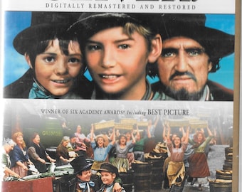 Oliver! 1968 VHS Columbia/Tristar 30th Anniversary Ed. 1998 Clam Case Non Rental Plays Great