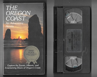 The Oregon Coast VHS 1990's EMA Video Non Rental w/Hard Case Plays Great