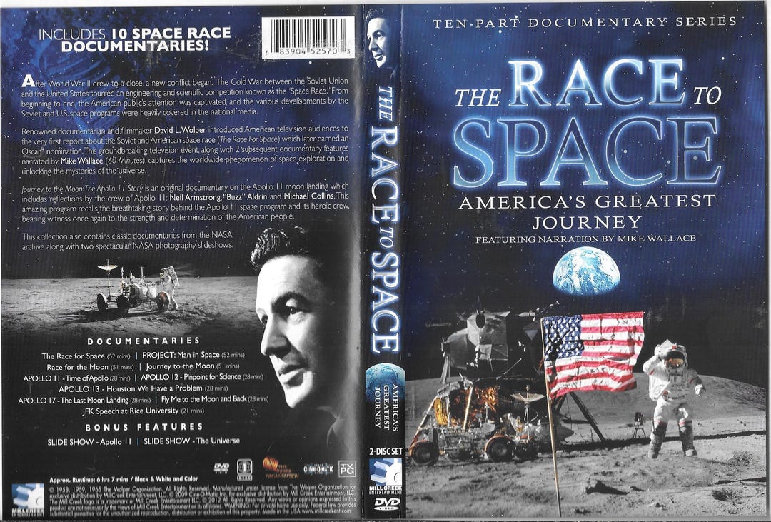 The Race to Space DVD Set Mill Creek Looks Plays Like New - Etsy