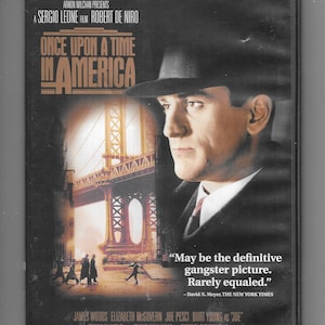 Once Upon A Time In America 1984 WB 2005 DVD  2 Disc Special Edition Non Rental Discs Look Play Great