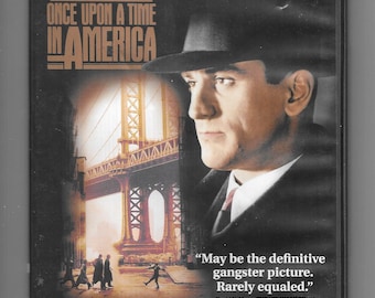 Once Upon A Time In America 1984 WB 2005 DVD  2 Disc Special Edition Non Rental Discs Look Play Great