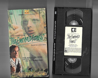 The Emerald Forest VHS 1985 Embassy Non Rental Plays Great