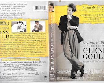 Genius Within The Inner Life of Glenn Gould DVD Lorber Director's Cut Looks, Plays Like New