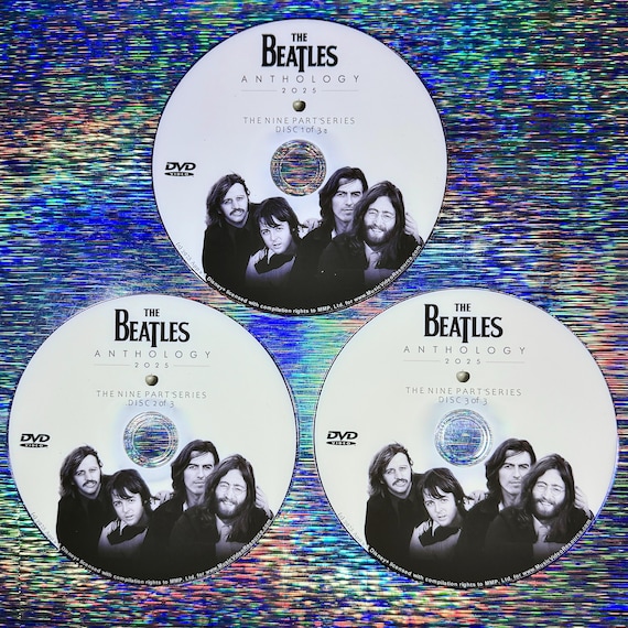 The BEATLES ANTHOLOGY 2025 Restored and Remastered 3 DVD Set
