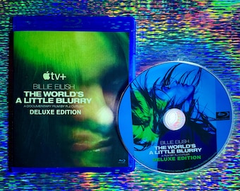 Billie Eilish The World's A Little Blurry Deluxe Edition Blu-ray  (2021 Documentary) with Bonus Material (3 Hours 33 Minutes)