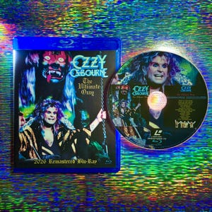 Ozzy Osbourne Ultimate Ozzy 1986 Concert, 2026 Remaster From LaserDisc to BLU-RAY New and Sealed