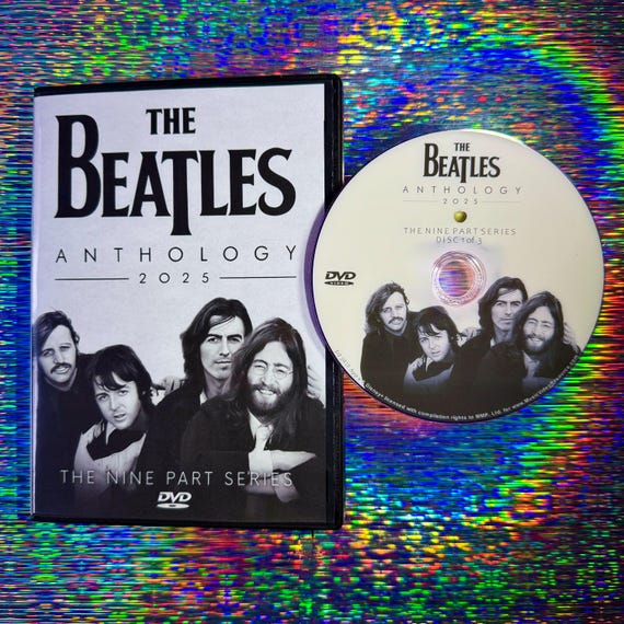 The Beatles Anthology 2025 Restored and Remastered 3 DVD Set