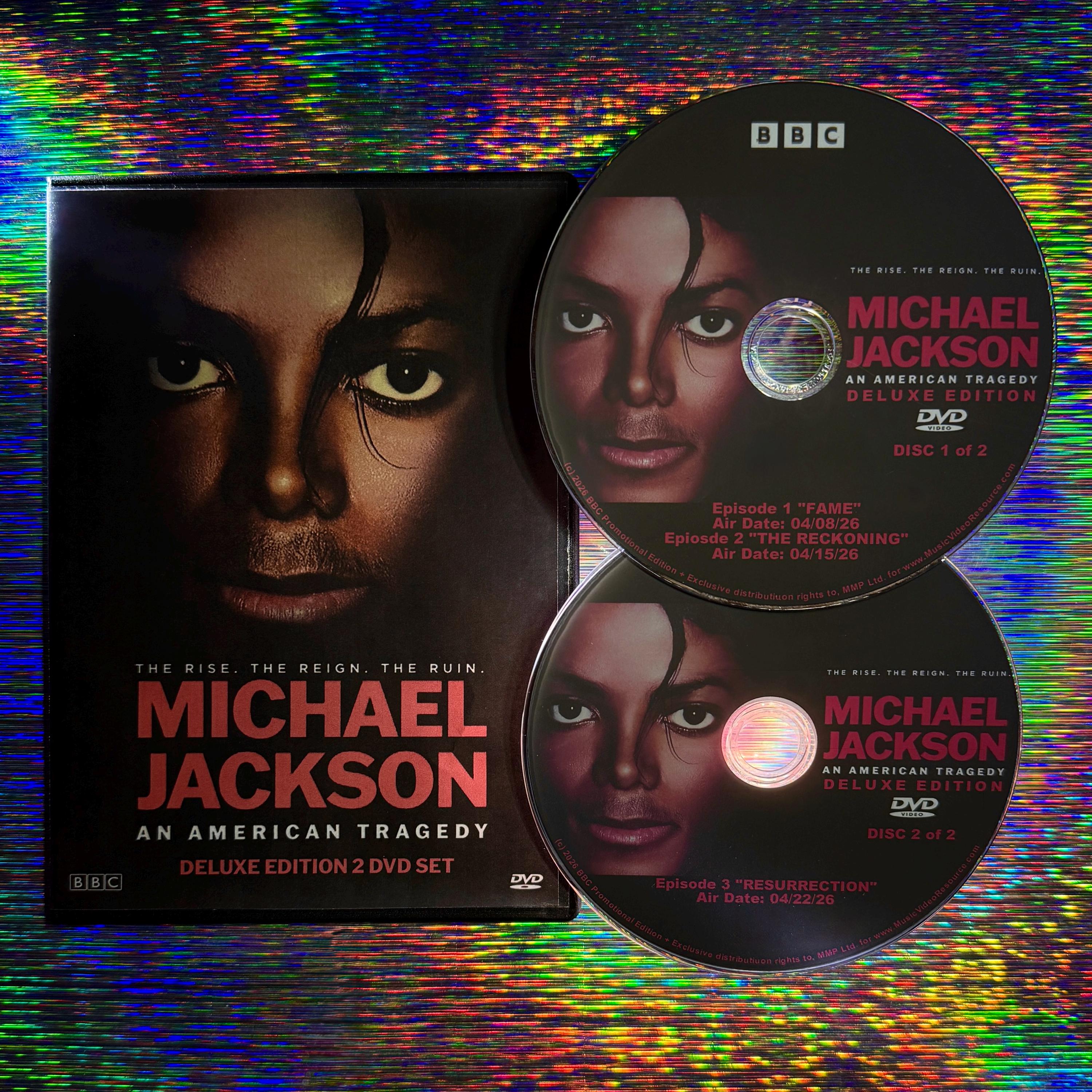Michael Jackson an American Tragedy 2 DVD Set Deluxe Edition the