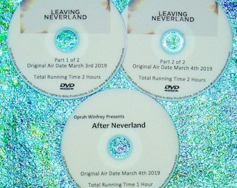 Leaving Neverland Documentary Michael Jackson 3-DVD Set includes Rare "After Neverland" Special Bonus