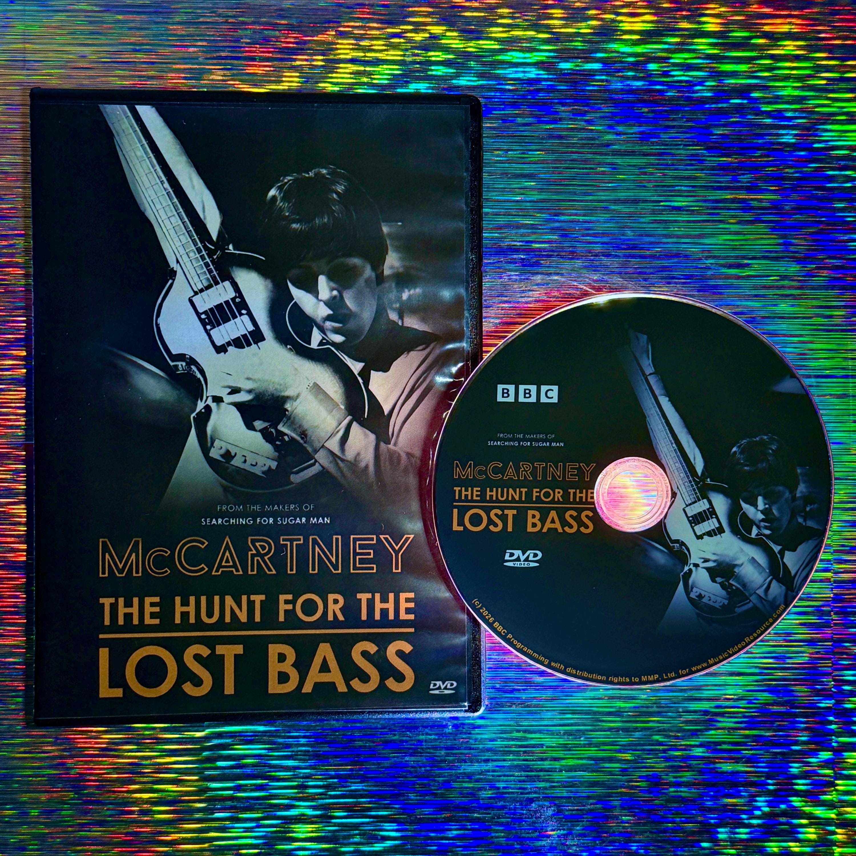 Paul Mccartney the Hunt for the Lost Bass DVD (2026 Documentary