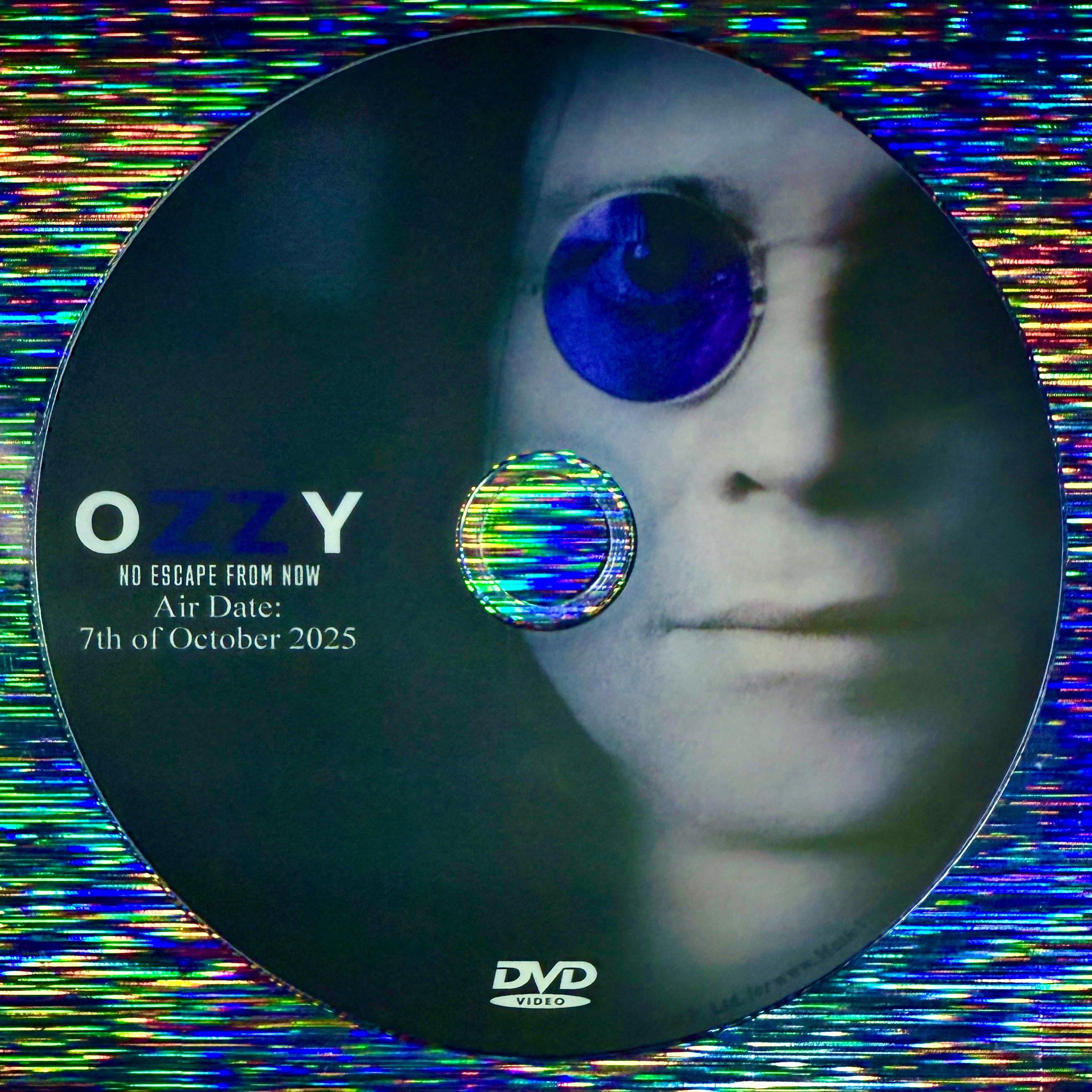 OZZY Osbourne No Escape From Now DVD 2025 Documentary With Bonus