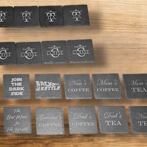 Engraved Slate Coaster