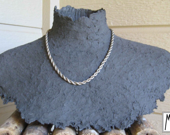 MTD Papier Paper Mache Jewelry Display Bust Black Open Neck Etsy