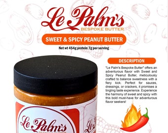 Le Palm's Bespoke Butter - Tailored Peanut Butter