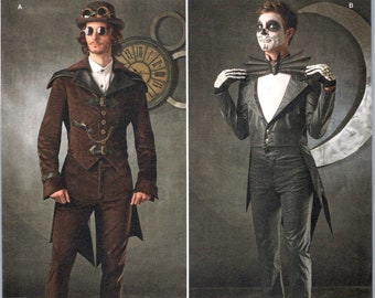 Arkivestry Costume pattern uncut MultiSize 46-52 Plus Size Skeleton Costume Steampunk Costume Haunt Couture Cosplay Simplicity 1039