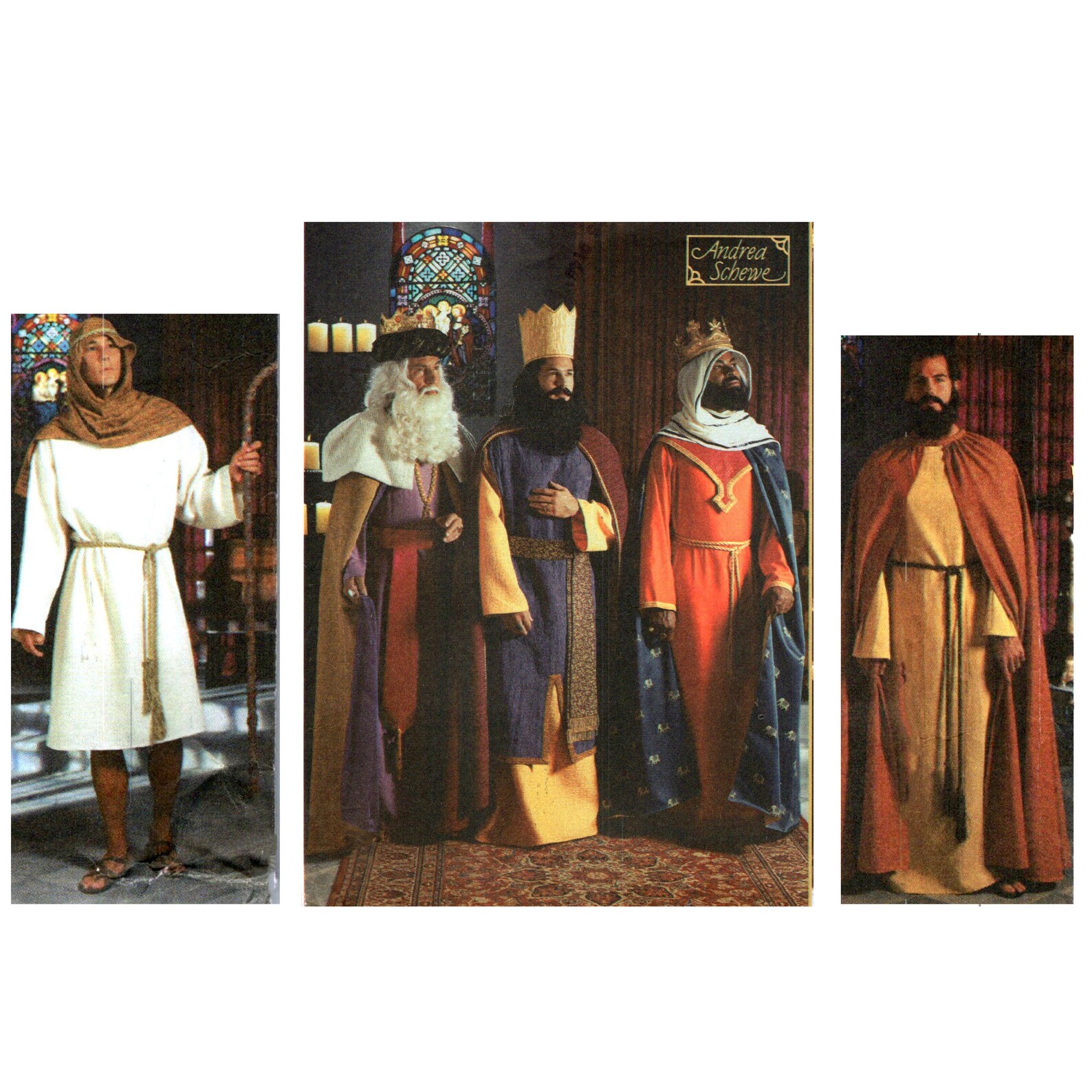 Mens Nativity Costumes Pattern Uncut Medieval Cape Multisize Etsy
