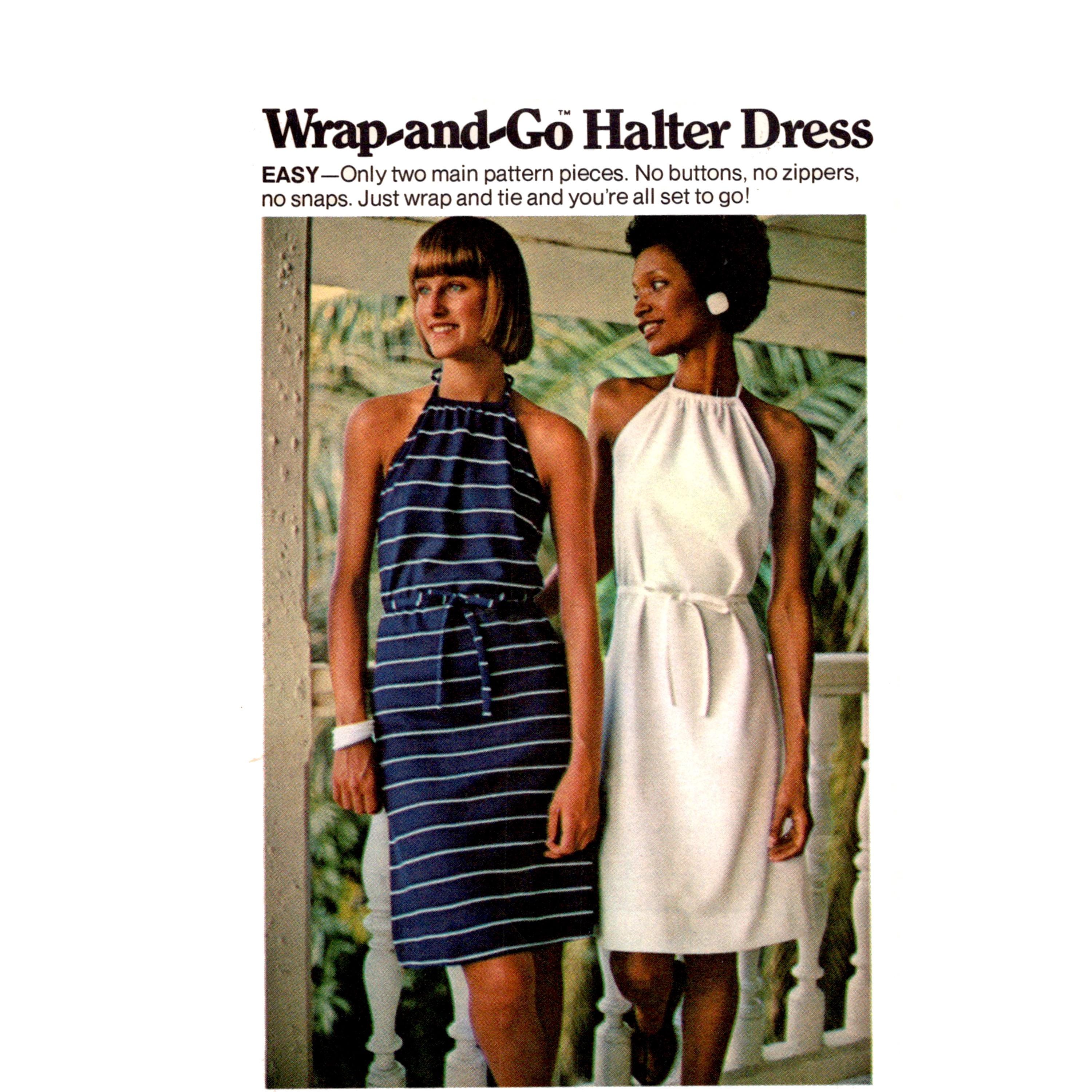 70s Halter Mini - Etsy