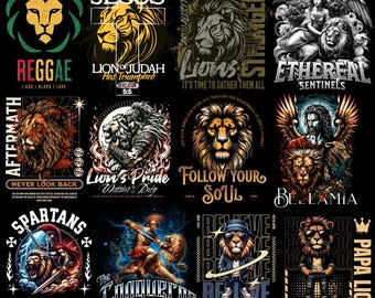 Transparenta designer Streetwear Lion PNG, Urban Sublimation, Lion Graffiti Clipart, Direktnedladdning