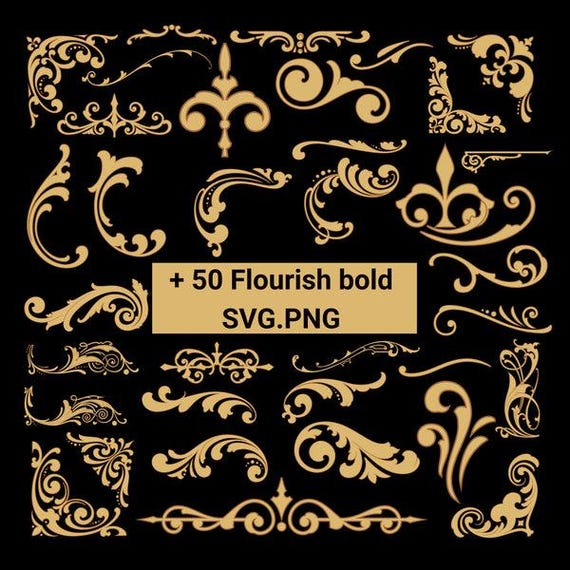 Scrollwork Silhouette