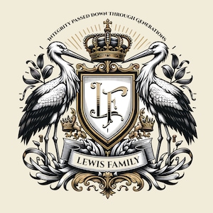 Custom Logo Design for Family Crest