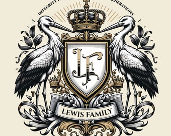 Custom Logo Design for Family Crest