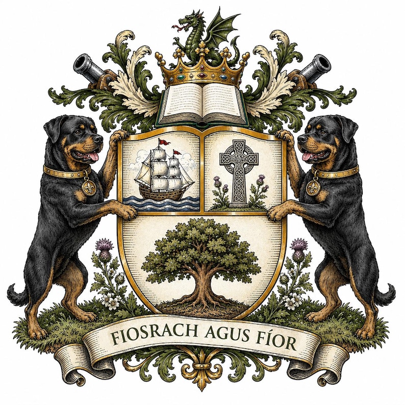 Random Crests Crafting Your Unique Family Crest: Custom Designs and Preservation With ...